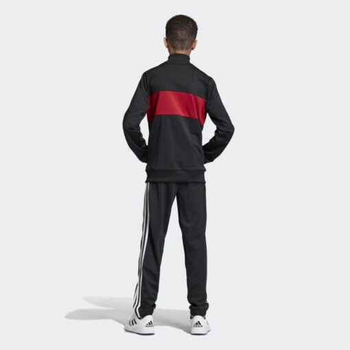 adidas Survêtement Tibeiro - Noir/Rouge Enfant ED6209 https://mastersportdz.com original Algerie DZ