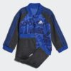 Survêtement Adidas BBALL JOG FT Noir/Bleu Unisexe DJ1559 https://mastersportdz.com original Algerie DZ