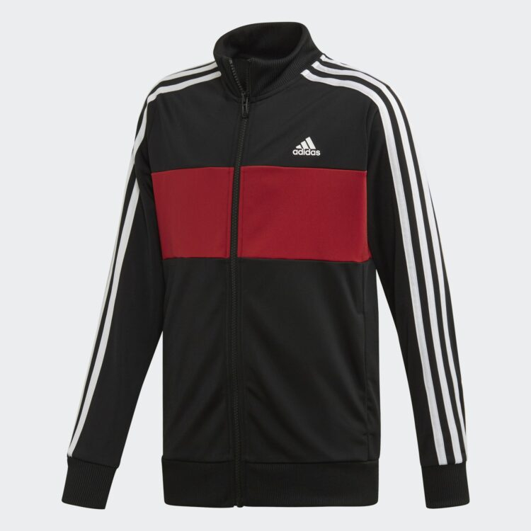 adidas Survêtement Tibeiro - Noir/Rouge Enfant ED6209 https://mastersportdz.com original Algerie DZ