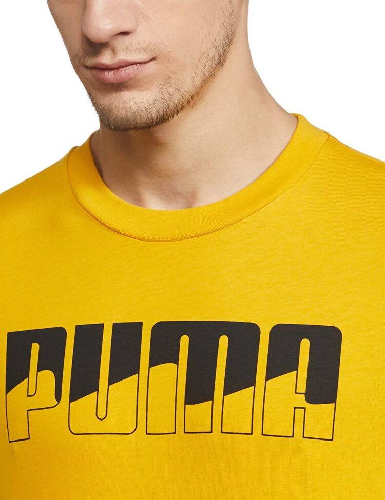 T-shirt Puma Rebel Bold Golden Rod 58135625 https://mastersportdz.com original Algerie DZ