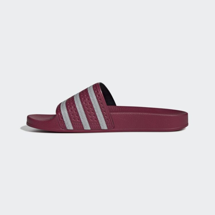 Claquettes Adidas - Adilette Bordeaux et Blanc EE6184 https://mastersportdz.com original Algerie DZ