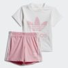 Ensembe Adidas Trefoil Shorts Tee Set Rose  dv2815 https://mastersportdz.com