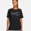 T-Shirt Pour Femmes Nike Noir/Blanc DB9811-010 https://mastersportdz.com original Algerie DZ
