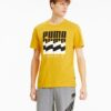T-Shirt Pour Hommes Puma Summer Graphic Tee Golden Rod 58155325 https://mastersportdz.com original Algerie DZ