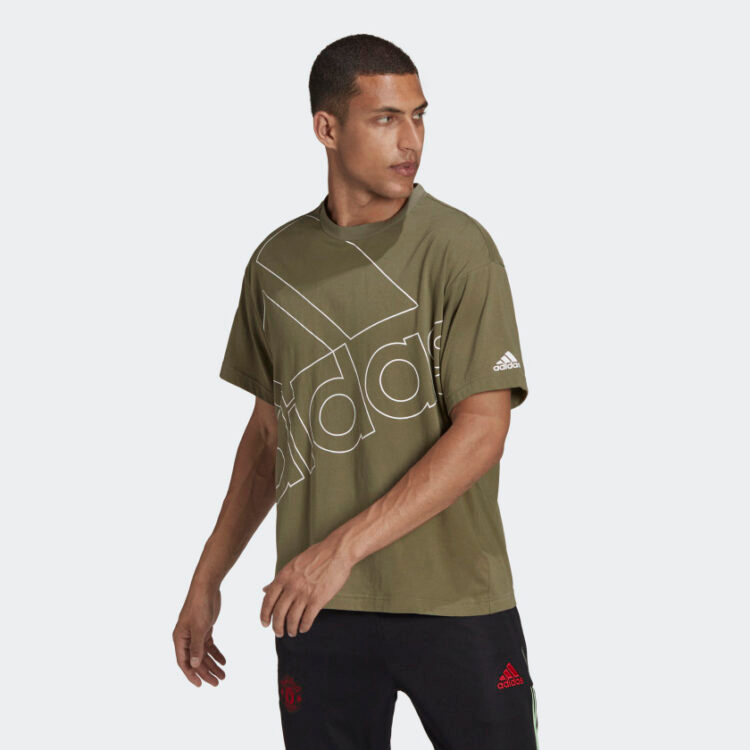 T-Shirt Pour Hommes Adidas Giant Logo GK9428 https://mastersportdz.com Algerie DZ