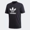 T-Shirt Pour Hommes Adidas Trefoil noir CW0709 https://mastersportdz.com original Algerie DZ