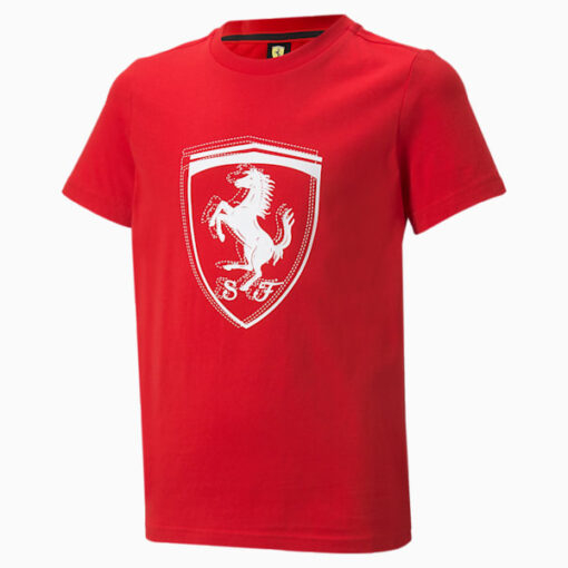T-Shirt enfant Puma Ferrari Race Big Shield 53376602 https://mastersportdz.com original Algerie DZ