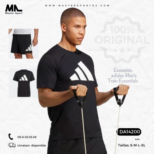 Ensemble: adidas Men's Train Essentials Feelready Logo IB8273 https://mastersportdz.com original Algerie DZ