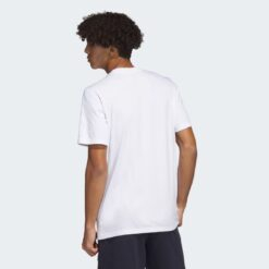 T-shirt White Logo Pen Fill - Sportswear Graphic  sku HS2512 https://mastersportdz.com