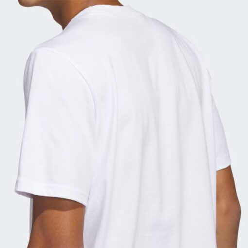 T-shirt White Logo Pen Fill - Sportswear Graphic HS2512 https://mastersportdz.com original Algerie DZ
