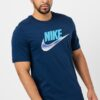 Nike Men's Summer Logo Futura T-Shirt DZ5171-410 https://mastersportdz.com original Algerie DZ