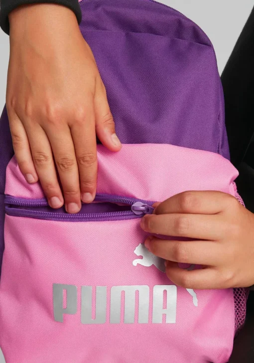 Puma Logo Print Backpack with Adjustable Straps and Zip Closure 7987903 https://mastersportdz.com original Algerie DZ
