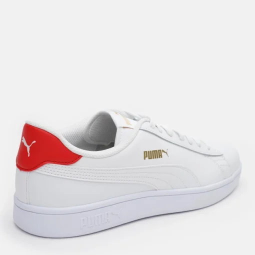 Chaussure PUMA Smash v2 L BLANC/ROUGE 36521517 https://mastersportdz.com original Algerie DZ