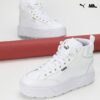 Chaussure en Cuir PUMA Karmen Mid Montante BLANC 38585701 https://mastersportdz.com original Algerie DZ