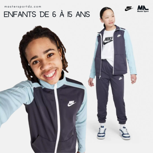 Ensemble pour enfant Unisex - survêtement Nike Sportswear Futura Gris DH9661-015 https://mastersportdz.com original Algerie DZ