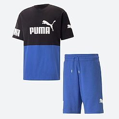 Ensemble PUMA POWER : T-shirt et Short pour Hommes 673321-56 https://mastersportdz.com original Algerie DZ