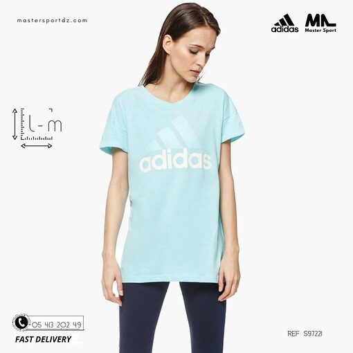 TShirt Adidas Essentials Linear Loose pour Femmes S97221 https://mastersportdz.com original Algerie DZ